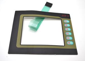Embossed Tactile Membrane Switch Keypad With 3M55230 Back Adhesive