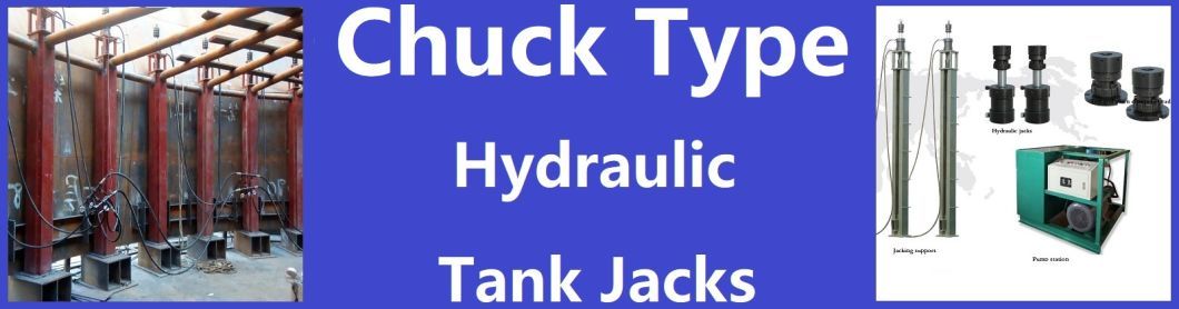 China Simple Chuck Type Hydraulic Oil Tank Wall Lifting Jacks