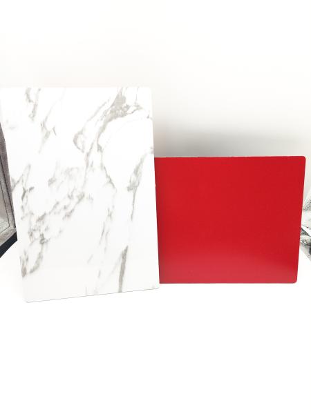 Quality Solid Color PE Aluminum Composite Panel Material 4mm High Gloss for sale