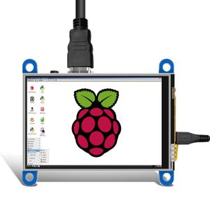 HVGA 166PPI 3.5in HDMI Display Module 250cd/m2 Resistive LCD Touch Screen