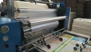 China 3.7KW Film Laminating Machine , Semi automatic Lamination Machine on sale
