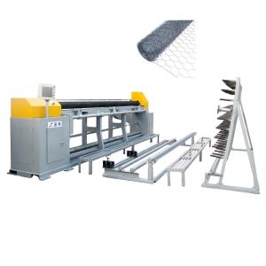 China Plc Control 13.9kw 65m/H Hexagonal Wire Mesh Machine on sale