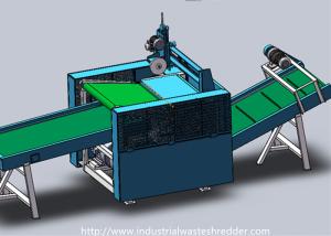 Buy cheap Cowhide Leather Sheep Fur Animal Shredder Machine With Twisted Blades product