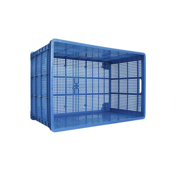 Quality Plastic Stackable Nestable Crates OEM Eco Friendly Strong Loading Capacity for sale