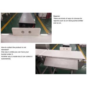 Automatic 304ss Frame Check Weigher Machine With Air Blow Rejection