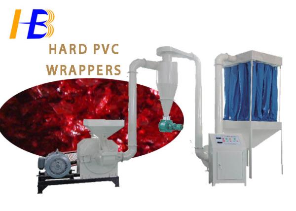 Quality Candy Wrappers Rigid PVC Pulverizer Machine 10 - 80 Mesh Powder Size 45kw for sale