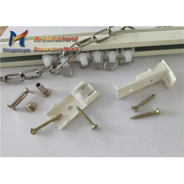 1.2mm Coil Drapery Mesh Household Fair Dividers Arc Boundary Curtain Aluminium