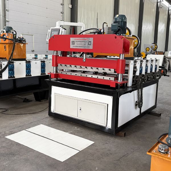 PPGI and GI Steel Coil Sheet PLC Control Cut to Length Forming Machine