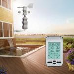 Compact Automatic Weather Station With LCD Display And 433MHZ Transmission