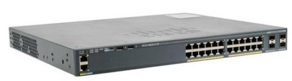 Quality 24 POE Port Gigabit Lan Switch Cisco Catalyst 2960X WS-C2960X-24PD-L for sale
