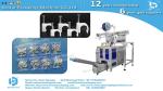 Bestar automatic counting packing machine with two bowls for screws and nuts