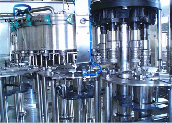Quality High Precision Soda Bottling Machine With Plastic Cap In Cola Filling Plant for sale