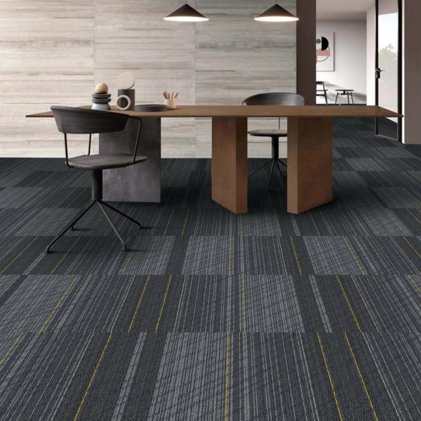 Quality Loop Pile Nylon Fibre Carpet 50x50 Anti Static Modern Carpet Tiles for sale