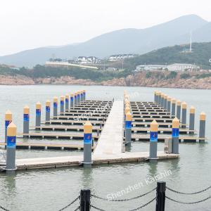 Buy cheap Aluminum Alloy Floating Docks Marine WPC Decking Floating Pontoon product