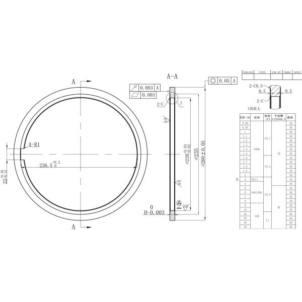 High Speed Steel Slitting Line Spacer Machine Tool