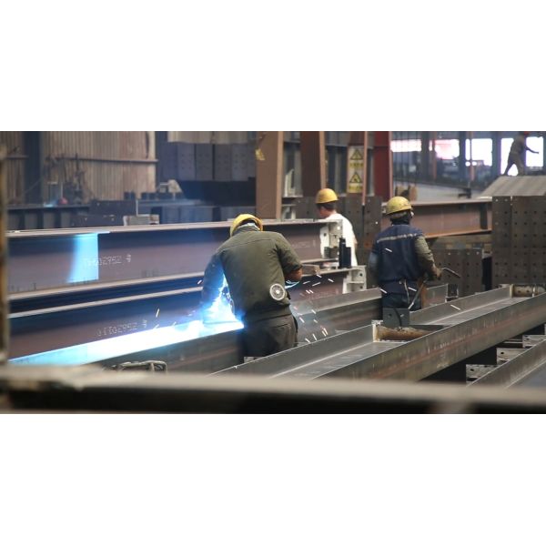 Hot Selling Metal Frame Steel Structure Warehouse Workshop Hangar Building Without Middle Columns