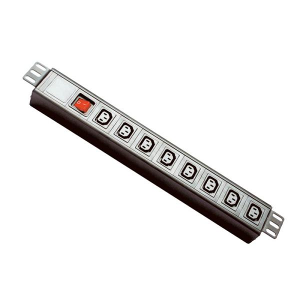 Quality 1U IEC C13/C19 PDU Rack Power Distribution Unit Universal Wall Socket for sale