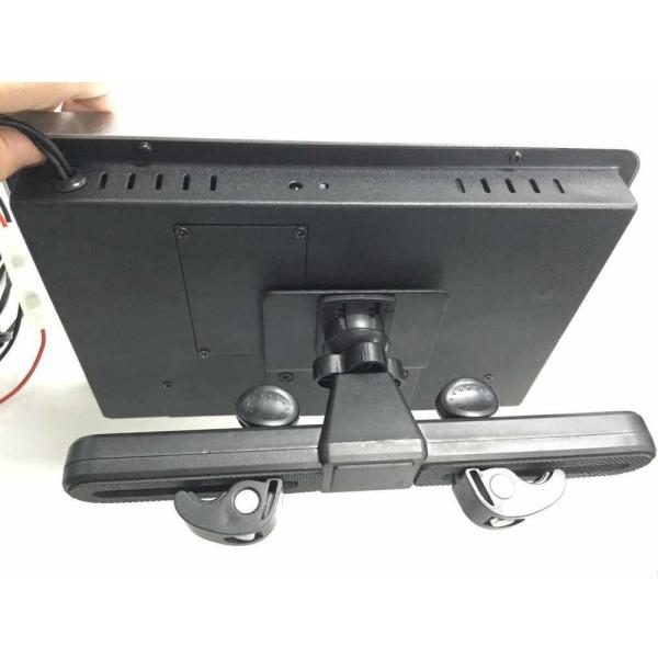 10.1 Inch HD Dual Core Taxi Digital Signage , Car Headrest Digital Advertising Screens