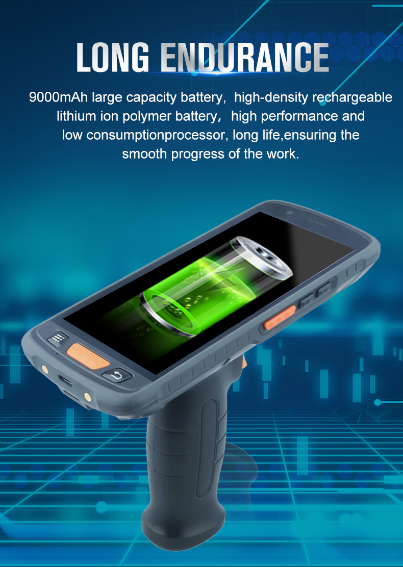 OEM Industrial PDA with Android 2D Barcode Scanner Rugged Handheld Computer Terminal Stock Available