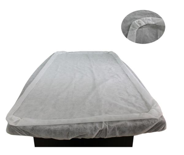 Quality PP SMS Material Disposable Bed Protection Sheets With 150CM X 220CM Size for sale