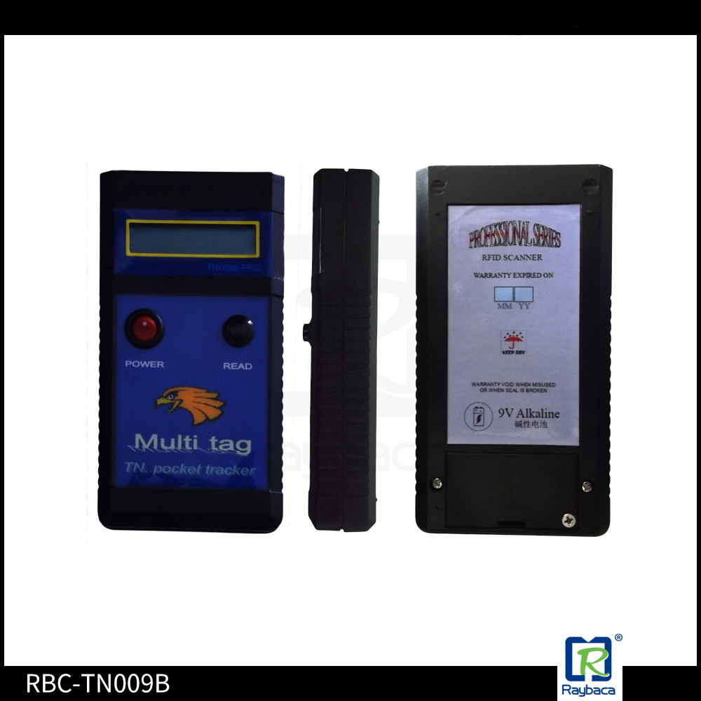 Compact Size Handheld RFID Reader LF RFID Chip And Tag Reader RBC - TN009B