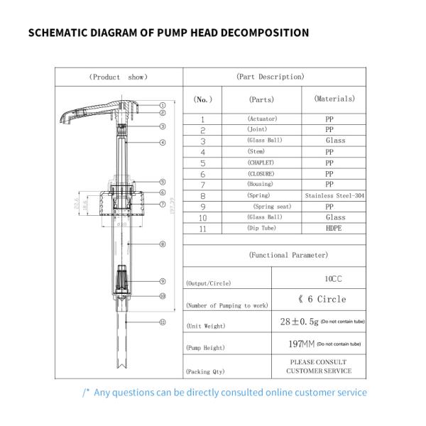 Food Safe Plastic White 43mm Bottle Pump Dispenser For Syrup