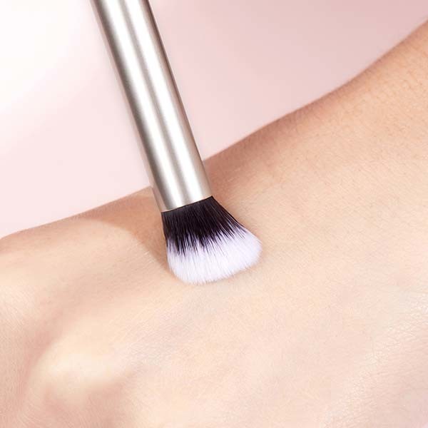 Metal Ferrule ISO9001 Essential Makeup Brushes Set Coated Birch Wood