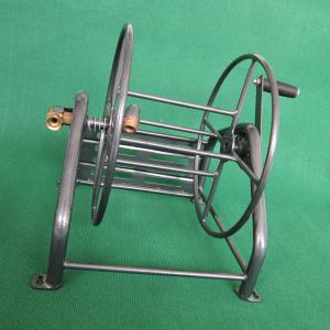 China Outdoor Landscape Metal Garden Hose Reel  60m 5/8 Water Hose Capacity on sale