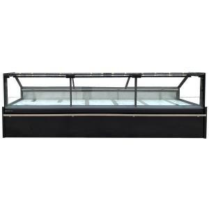 Buy cheap Pork Burgers Refrigerated Showcase With Inner Top LED Lights Customized product