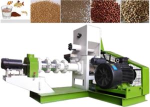 Dog Cat Fish Feed Processing Line Floating Type Fish Feed Extruder Machine