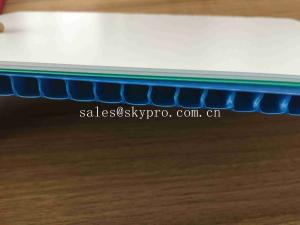 China Polypropylene Plastic Core Flute Sheet PP Plastic Honeycomb Board With Logo Printing on sale