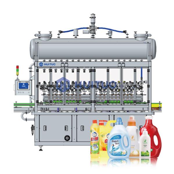 Quality Fully Automatic Detergent Bottle Filling Machine For Laundry  Liquid for sale