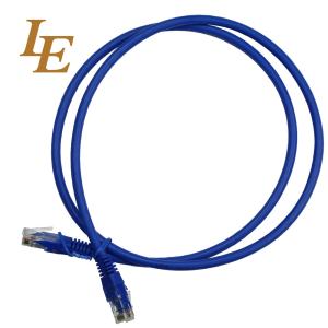 Buy cheap Deep Blue Network Patch Cord With Al - Foil Shielding 0.5 / 1 /2 / 3 / 5m Optional product