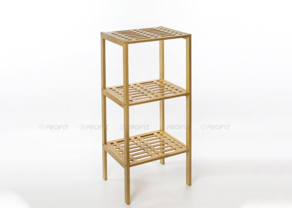 Quality 80cm Height 30cm Width Multi Tier Shelf Made Of Bamboo for sale
