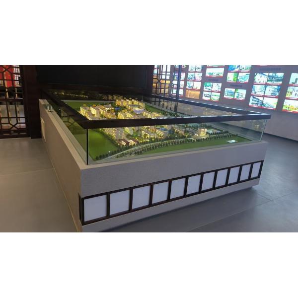 High School Campus Model School Scale Model 1:100 With Scenic Landscaping