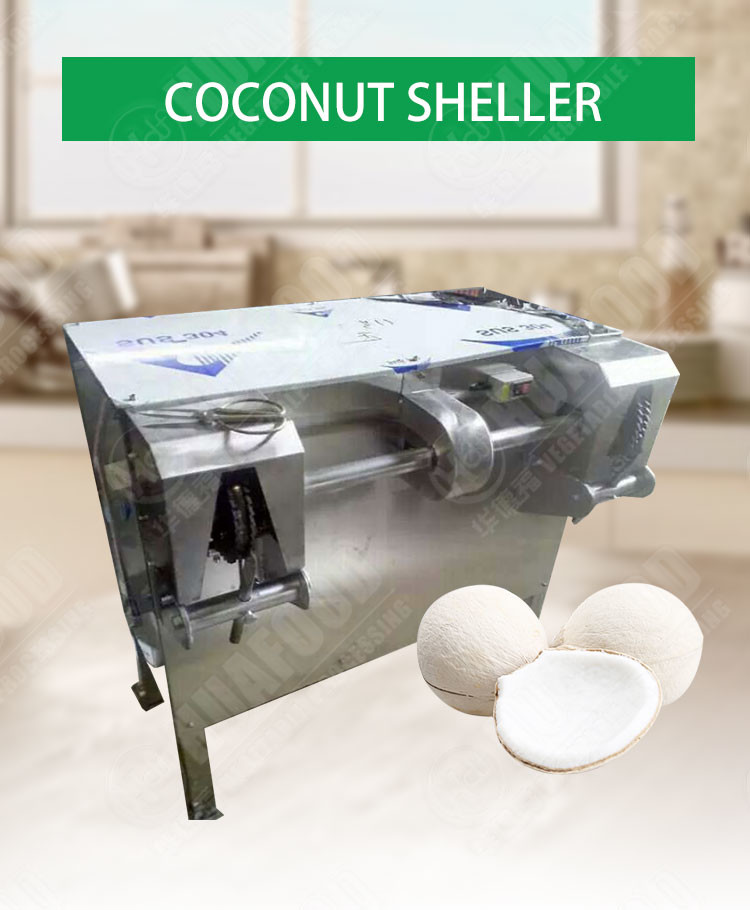 Coconut Husking SS304 Semi Automatic Food Processing Machines