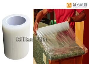No Residue PE Marble Protection Film , Temporary Protective Film For Ceramic