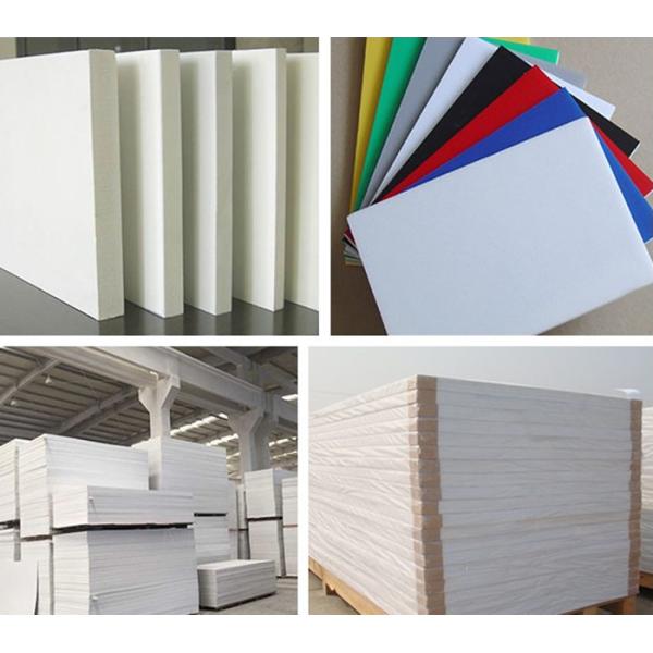 Fire Retardant Soundproof Foam Board , Industrial Use High Density PVC Sheet