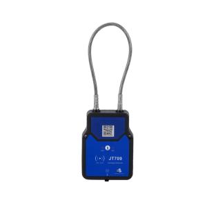 Buy cheap Secure Your Cargo JT709A GPS Tracking Padlock Unlock QR Code Bluetooth RFID SMS product