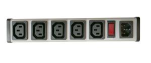 Buy cheap UL C-UL list IEC 5Jacks 15A Overload Protector Outlets Power Strip product