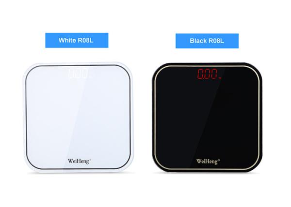 Quality White / Black Accurate Weight Scale , 180kg Maximum Load Digital Bathroom Scale for sale