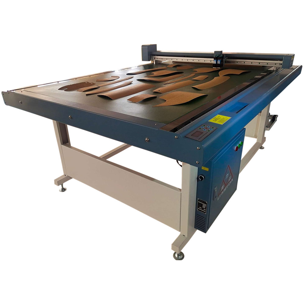Paper Pattern Inkjet Flatbed Cutter Plotter , Clothing Pattern Print And Cut Plotter