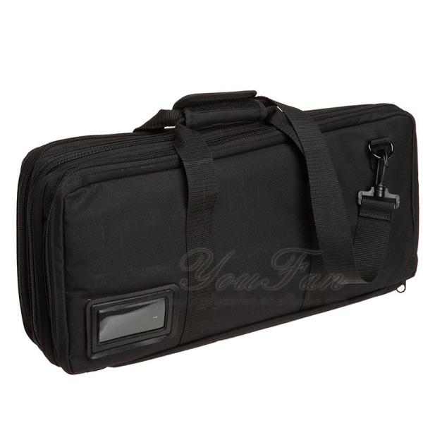 Quality Deluxe Black Custom Knife Bags , Professional Chef Knife Carrying Case for sale