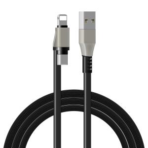 Buy cheap Iphone 7 Headphone Jack Adapter Charger 8 Pin Male Female Connector TPE Flat product