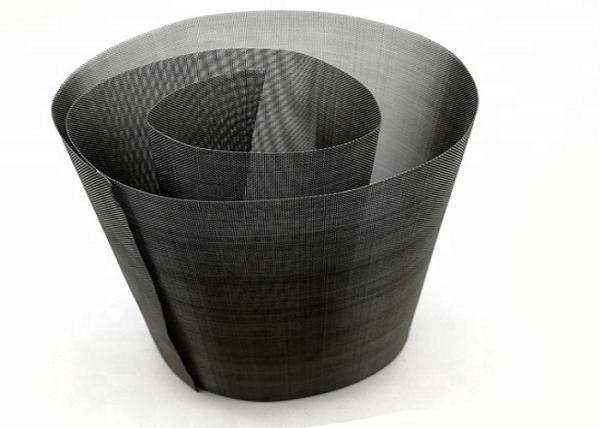 Quality CE Certified 1000mm Width Titanium Woven Wire Mesh , Plain Weave Wire Mesh for sale