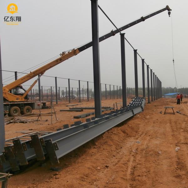 Galvanized Steel Frame Building Construction High Durability