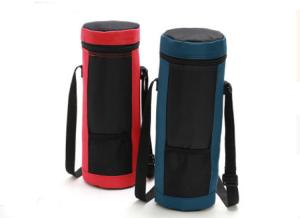 China Round wine bottle bag oxford fabric Ice Pack single wine insulated cooler bag on sale