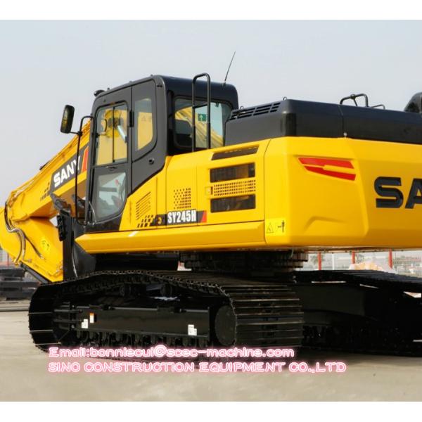 Medium SY245H 25 Ton Hydraulic Crawler Excavator