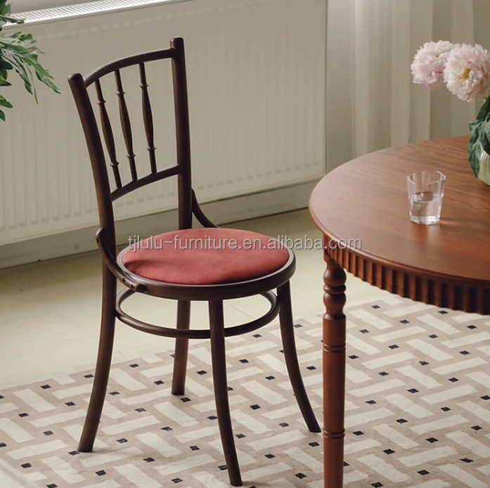 Dining Room Furniture Solid Wood Velvet Classical Wooden Luxury Used Antique Modern Chairs for Weddings and Special Events