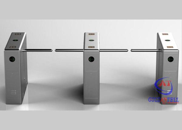 Quality Automatic RFID Drop Arm Turnstile Gate , Multi Access Control Barrier Arm Gates for sale